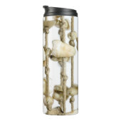 Grappige geëxtraheerde tanden Tandheelkunde Tandar Thermosbeker (Geroteerd rechts)