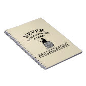 Grappige gehaakte citaten haaksters cadeau notitieboek (Rechterzijde)