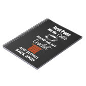 Grappige gehaakte geschenken garen haken haken notitieboek (Linkerzijde)