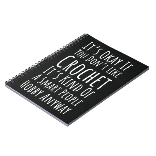 Grappige gehaakte geschenken voor mannen hakselaar notitieboek (Linkerzijde)