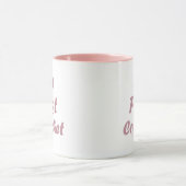 Grappige gehaakte gezegde breien offerte mok (Midden)