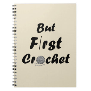 Grappige gehaakte quote breien gezegde cadeau notitieboek