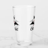 Grappige geile kerst glas (Rechts)