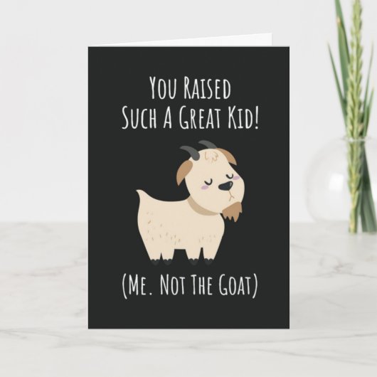 Grappige geit-moeder kaarten moeder boerderij dier (Voorkant)