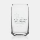 Grappige Geit Steenbok Zodiac Verjaardag Kerstmis Blikvorm Glas (Achterkant)
