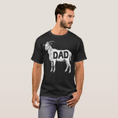 Grappige Geit Vader T-shirt (Voorkant volledig)