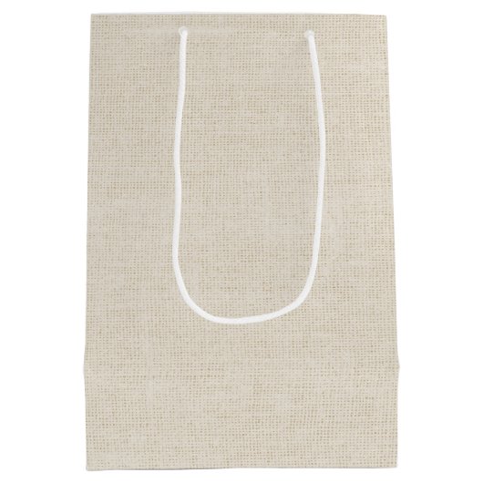 Grappige Geit voor 50e Verjaardag Medium Cadeauzakje (Achterkant)