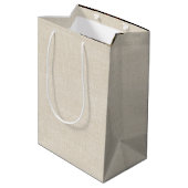 Grappige geit voor 75ste verjaardag  medium cadeauzakje (Achterkant Gekanteld)