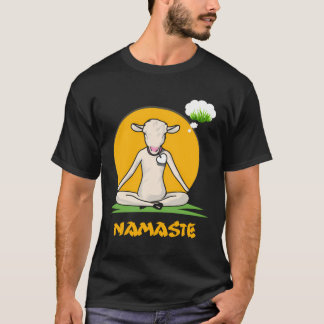 Grappige Geit Yoga Gift -Yoga Geit Op Mat-Cool Gif T-shirt