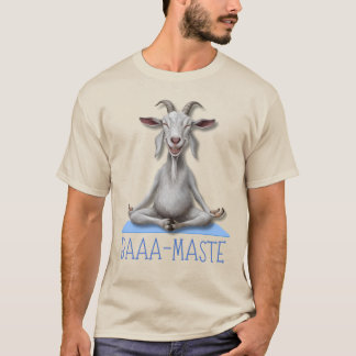 Grappige Geit Yoga Meditatie Pose, Yoga Geit Liefh T-shirt