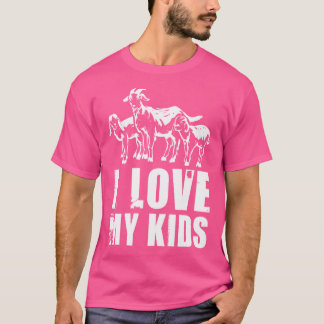 Grappige geitenkunst voor Pygmy Goat Lover T-shirt