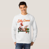 Grappige Gekke Gans Schattigee Gans Meme Goose T-shirt (Voorkant volledig)