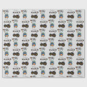 Grappige gekke hekserij en griezelige pompoenen Ha Cadeaupapier (Vlak)