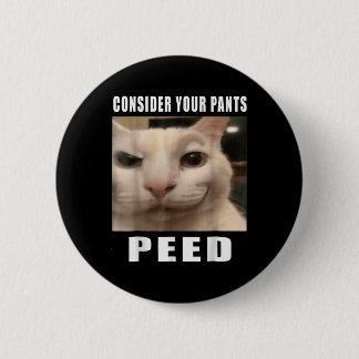Grappige Gekke kattenmemes van 919 Design beschouw Ronde Button 5,7 Cm