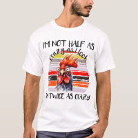 Grappige gekke kip niet half zo gek als retro zons