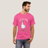 Grappige Gekke Lil' Goose Kleding T-shirt (Voorkant volledig)
