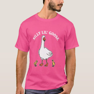 Grappige Gekke Lil' Goose Kleding T-shirt