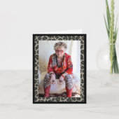 Grappige gekke oma's verjaardag kaart (Voorkant)