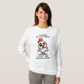 Grappige gekke woordkunst t-shirt (Voorkant volledig)
