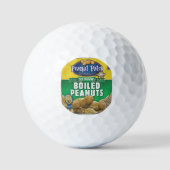 Grappige gekookte pinda's golfballen (Voorkant)