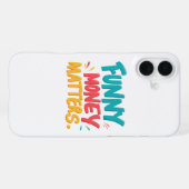 Grappige Geldzaken iPhone Hoesje (Achterkant horizontaal)