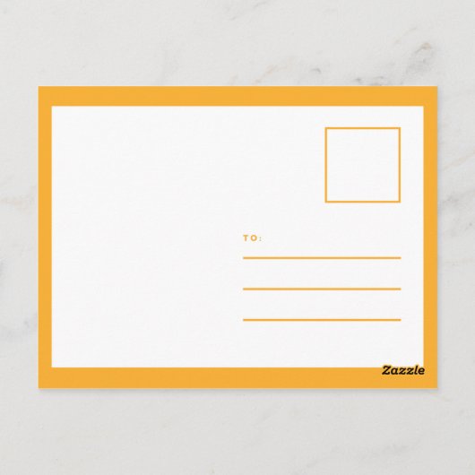 Grappige Gele Dronken Briefkaart (Achterkant)