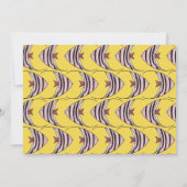 Grappige Gele Engelvis Briefkaart (Achterkant)