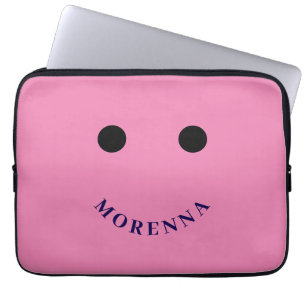 Grappige Gele Laptophoes Laptop Sleeve
