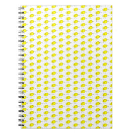 Grappige Gele Vogels Doodle Notitieboek