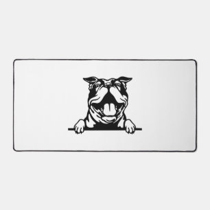 Grappige gelukkige Bulldog Bureaumat