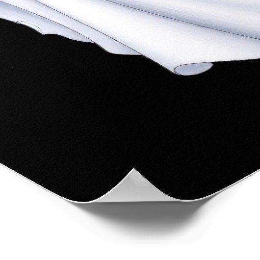 Grappige gelukkige geest poster (Hoek)