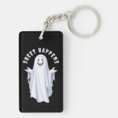 Grappige gelukkige geest sleutelhanger (achterkant)