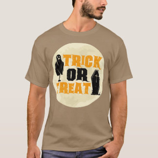 Grappige Gelukkige Halloween Dag de Maan voor Hall T-shirt