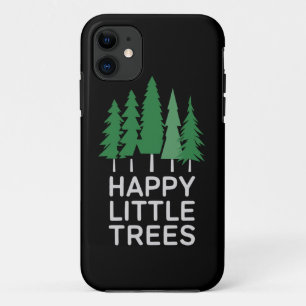 Grappige Gelukkige Kleine Bomen Cadeaus Kamperen  Case-Mate iPhone Case