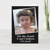 Grappige Gelukkige poopoo van de de Kaart (Voorkant)