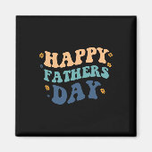Grappige gelukkige vaders dag vader & #; een dag v magneet (Voorkant)