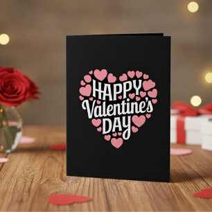 Grappige Gelukkige Valentijnsdag Hart Liefde Valen Kaart