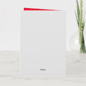 Grappige gelukkige Valentijnsdag Vakantiekaart Feestdagen Kaart (Achterkant)