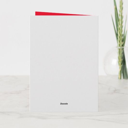 Grappige gelukkige Valentijnsdag Vakantiekaart Feestdagen Kaart (Achterkant)