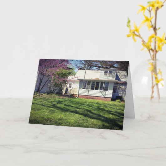 Grappige gelukkige verjaardag kamergenoot kaart (Gele Bloem)