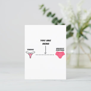 Grappige Gelukkige Verjaardag voor Haar Grappige V Briefkaart