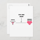 Grappige Gelukkige Verjaardag voor Haar Grappige V Briefkaart (Voorkant / Achterkant)