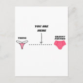 Grappige Gelukkige Verjaardag voor Haar Grappige V Briefkaart (Voorkant)