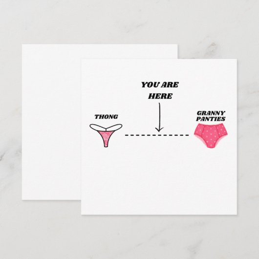 Grappige Gelukkige Verjaardag voor Haar Grappige V Kaart (Voorkant / Achterkant)