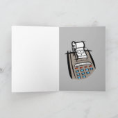 Grappige gelukkige verjaardag wens vader in de wet kaart (Binnen)