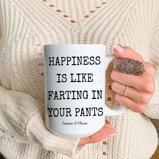 Grappige gelukkige verjaardagswensen voor zusterko mok