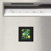 Grappige geluksbehavior Tech St. Patricks Day A Rb Magneet (Insitu (Vaatwasser))