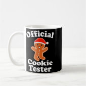 Grappige Gemberkoek Man Kerst Koek Tester Kerstmis Koffiemok (Links)