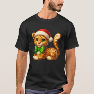Grappige Gemberkoek Man Tijger Kerst Truien Dames T-shirt
