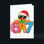 Grappige Gemberkoek Zes Zeven 67 Ijs Drip Kerstmis Kaart<br><div class="desc">Grappige Gemberkoek Zes Zeven 67 Ijs Drip Kerstmis Jongens</div>